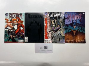 4 DC Comics Batman # 3 515 + Cat Woman # 56 + Artemis # 2 Superman Flash 9 JS42