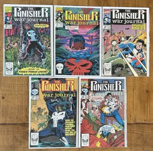 Punisher War Journal #20,21,22,23,24 NM Lot 1990 Marvel Comics