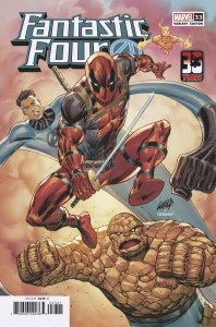 Fantastic Four #33 Liefeld Deadpool 30th Variant (Marvel, 2021) NM