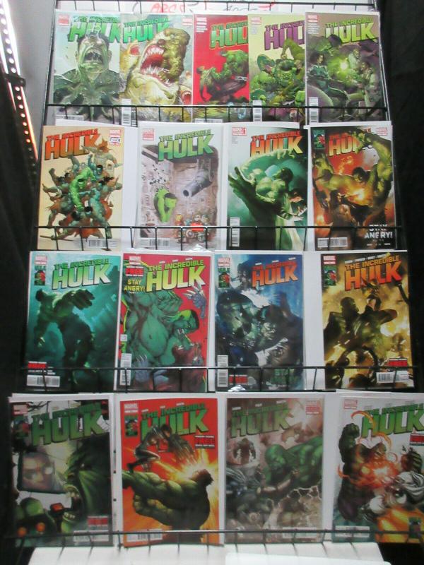 Incredible Hulk (Marve v3 2012) #1-15 Aaron Silvestri Portacio VS BANNER
