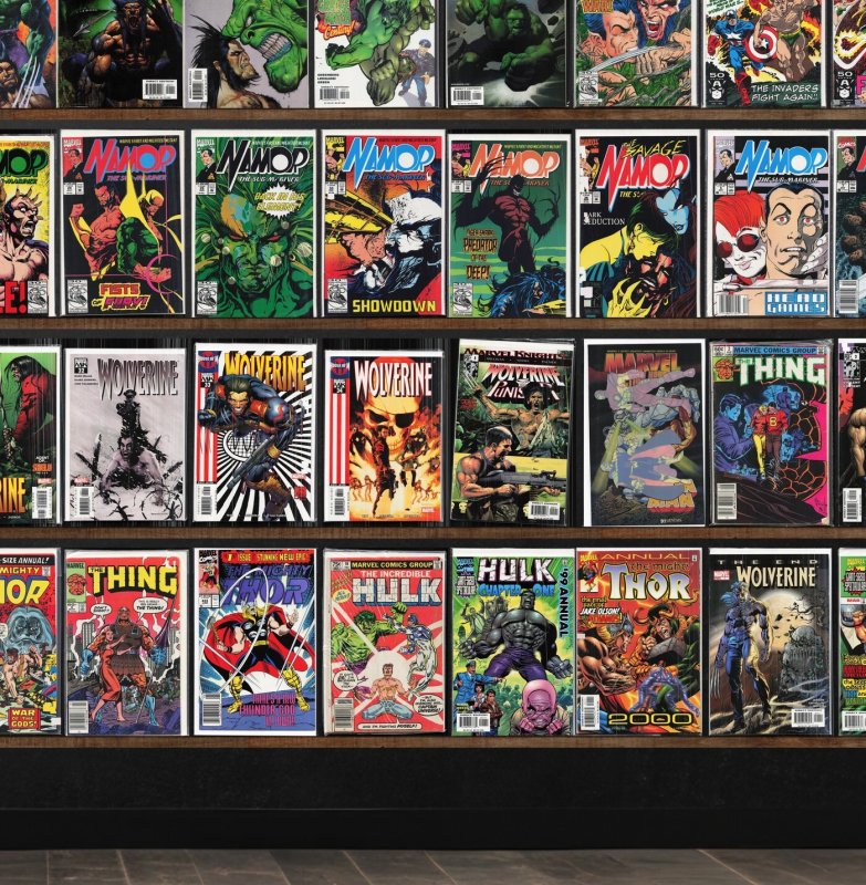 Huge Lot 150+ Comics with Namor, The Sub Mariner, Iron Man, Wolverine & More!
