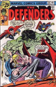 Defenders, The #35 VG ; Marvel | low grade comic Steve Gerber Hulk Doctor Strang