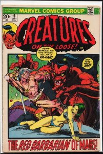 Creatures on the Loose #19 (1972) Gullivar Jones