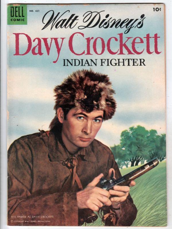 Four Color #631 (May-55) FN/VF+ High-Grade Davy Crockett