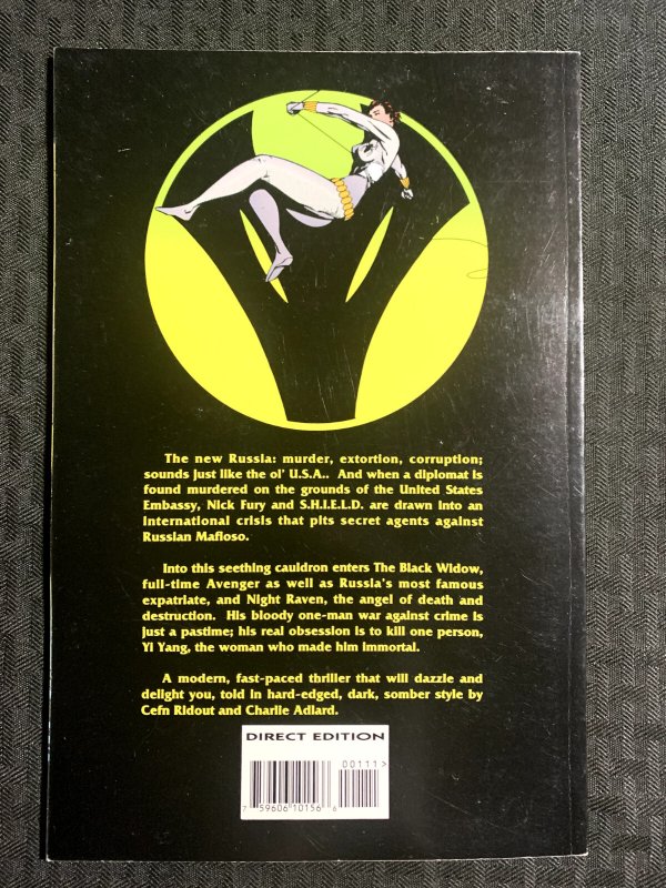 1995 BLACK WIDOW FURY Death Duty SC FVF 7.0 1st Marvel Comics