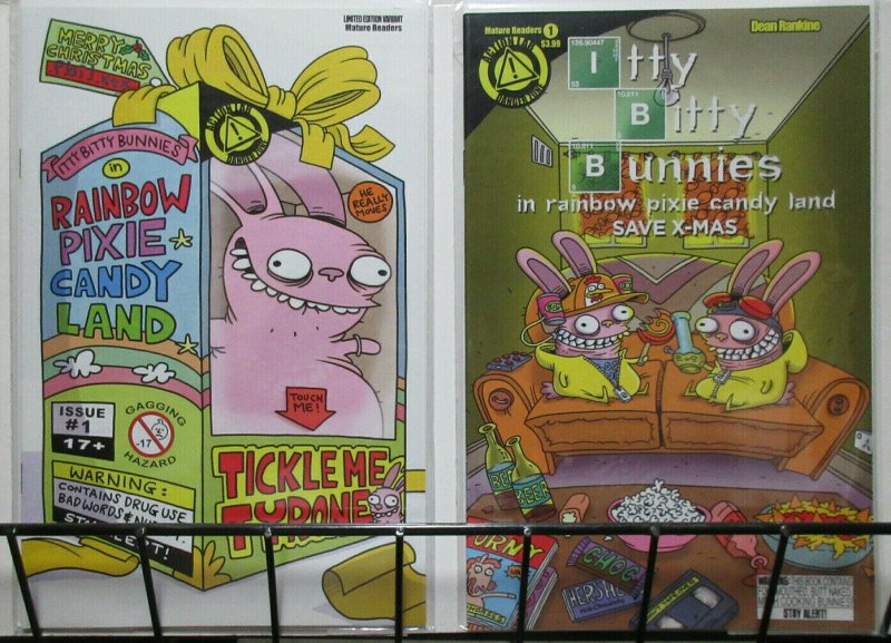 Itty Bitty Bunnies #1 + Variant (Image 2015) Dean Rankine Funny Comix