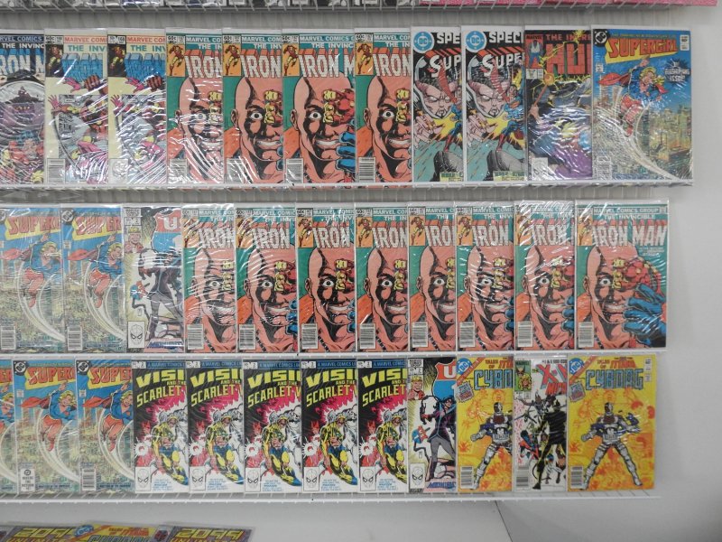 Huge Lot 120+ Comics W/ Iron Man, DC Comics Presents, +More! Avg FN- Condition!