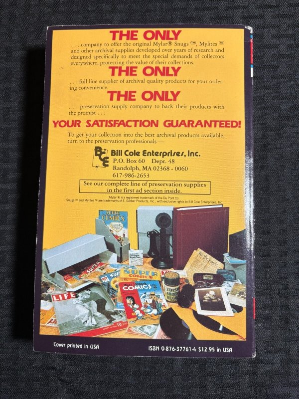 1988 OVERSTREET Comic Book Price Guide #18 VG/FN 5.0 SC Superman Anniversary
