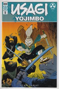 Usagi Yojimbo #23 Cover B (2021) Usagi Yojimbo