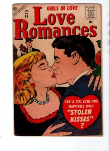 Love Romances #66 (1957)  VG- 3.5