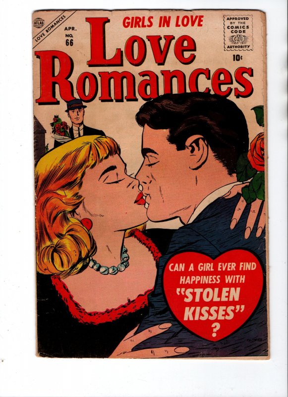 Love Romances #66 (1957)  VG- 3.5