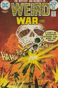 Weird War Tales #22 VG ; DC | low grade comic February 1974 Skull Cover