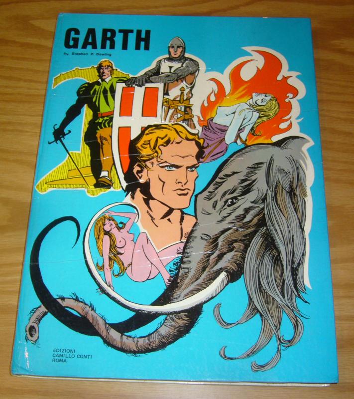 Garth HC 1 FN stephen p. dowling hardcover - italian edition - 1975 rare book 