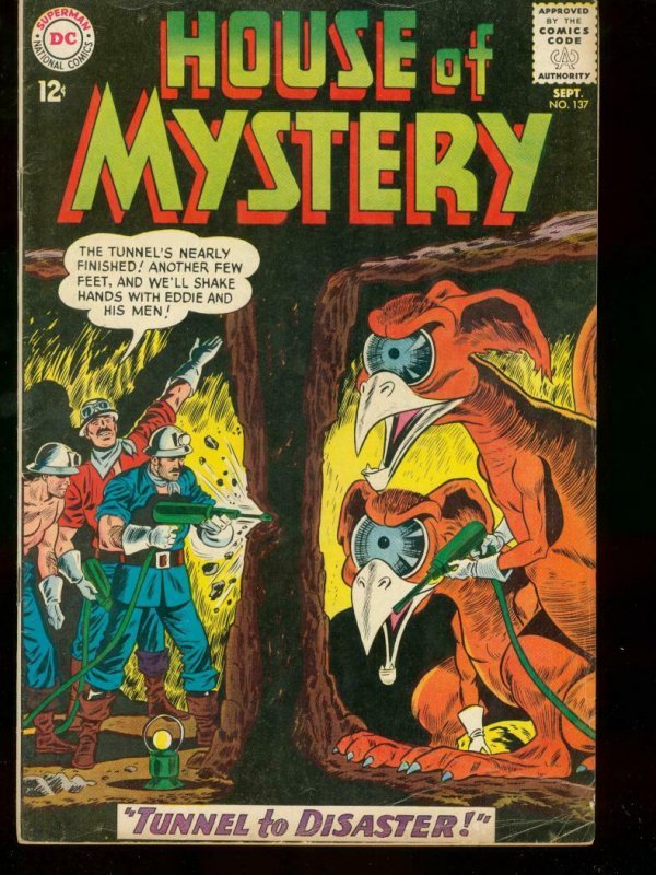 House Of Mystery DC Comics Horror Cover FN Comic Books Silver Age DC Comics