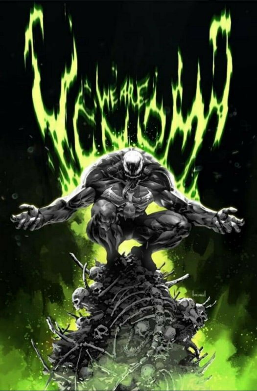 ?? VENOM #30 KAEL NGU  - (Trade/B&W/Green Virgin Variant Set/1000)