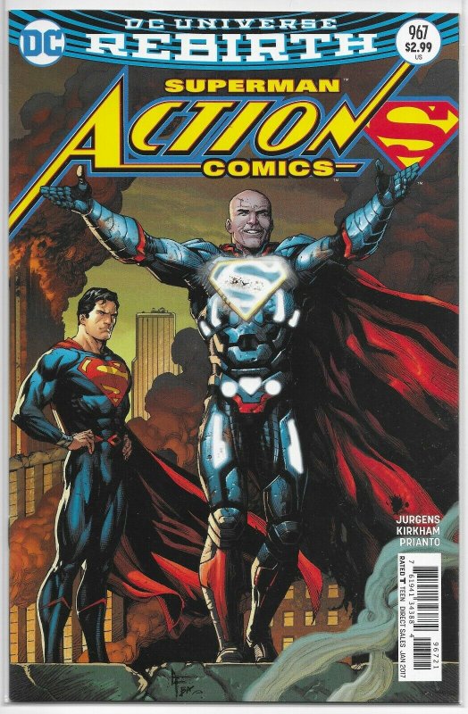 Action Comics #957-1000 (no 975) Jurgens Superman Rebirth Lex, comics lot of 43