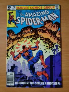 Amazing Spider-Man #218 ~ VERY FINE - NEAR MINT NM ~ 1981 Marvel Comics