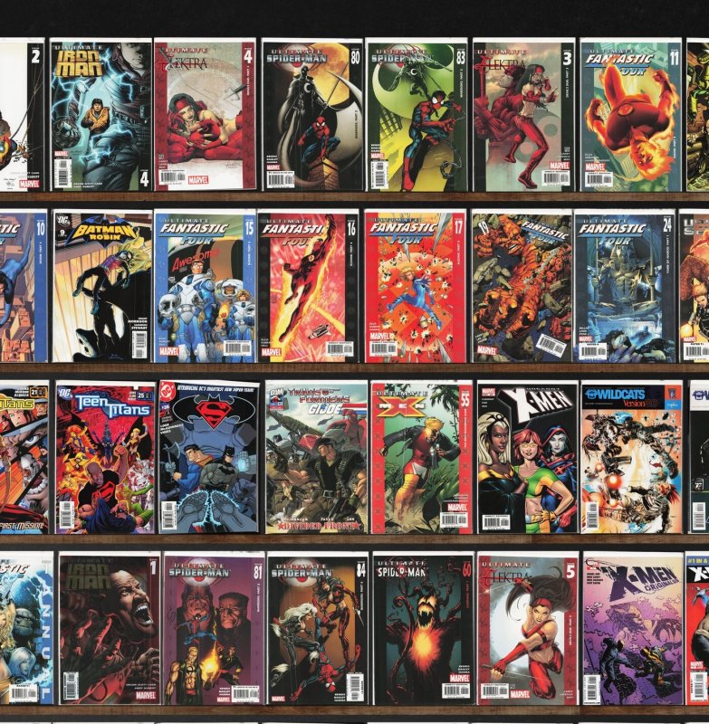 Huge Lot 150+ Comics with Ultimate X-Men, Ultimate Spider-Man & More!