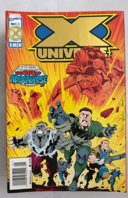 X-Universe #1 (1995) NEWSSTAND EDITION
