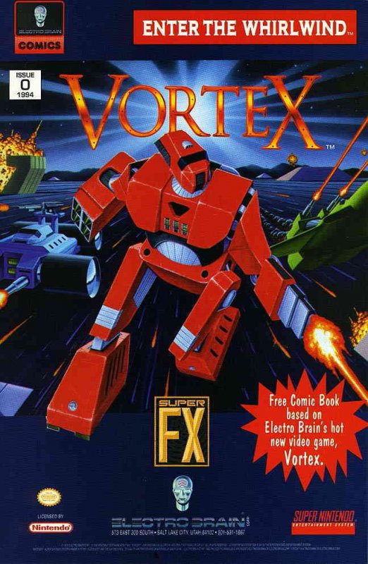 Vortex (Electro Brain) #0 FN ; Electro Brain | Based on SNES game