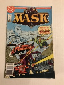 Mask #1 : DC 12/85 VG-; Newsstand, Cartoon TV, mini series