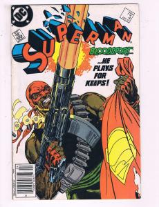 Superman #4 VF DC Comics Comic Book Bloodsport 1987 DE16