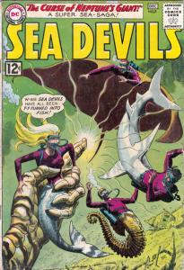 Sea Devils #8 (Dec-62) FN+ Mid-High-Grade Sea Devils (Dane Dorrence, Biff Bai...