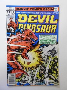 Devil Dinosaur #7 (1978) VF condition