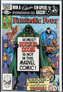 Fantastic Four #238 Direct Edition (1981) Fantastic Four