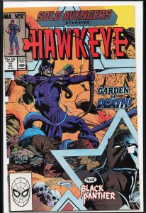 Solo Avengers #19 (1989) Hawkeye