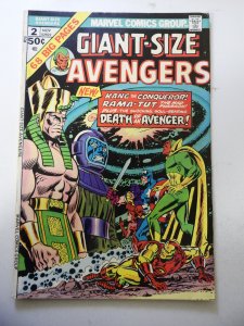 Giant-Size Avengers #2 (1974) FN Condition