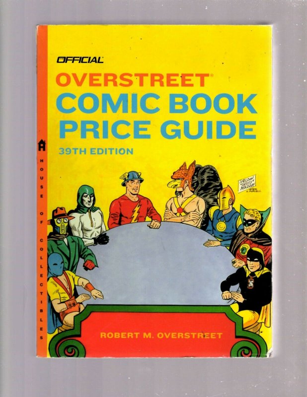 Overstreet Comic Book Price Guide 39th Edition JSA Cover Justice Society JK7