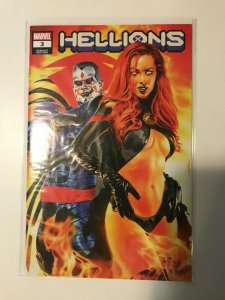 Hellions 3 MIKE MAYHEW Exclusive Variant NM Marvel ~ Combined Gemini Ship