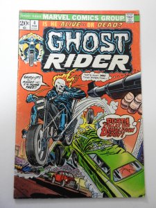 Ghost Rider #4 (1974) VG Condition!