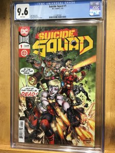 Suicide Squad #1 (2020) 9.6 CGC, White Pages.