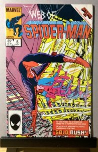 Web of Spider-Man #6 Direct Edition (1985)