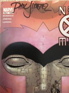 Marvel New X-Men 132 Signed By Phil Jimenez