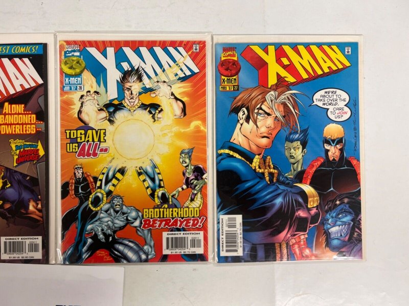4 X Man Marvel Comic Books # 27 28 29 30 Avengers Defenders Flash Cable 28 RC8