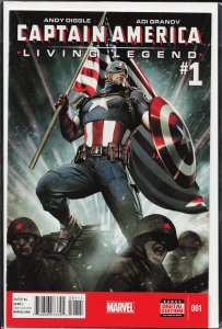 Captain America: Living Legend #4  (2014) Captain America
