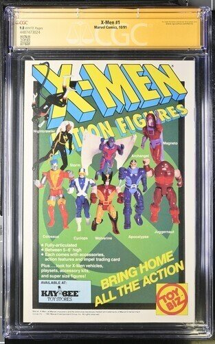 X-Men #1 1991 Marvel Comics CGC 9.8 SS Signed Jim Lee Storm cover 73024