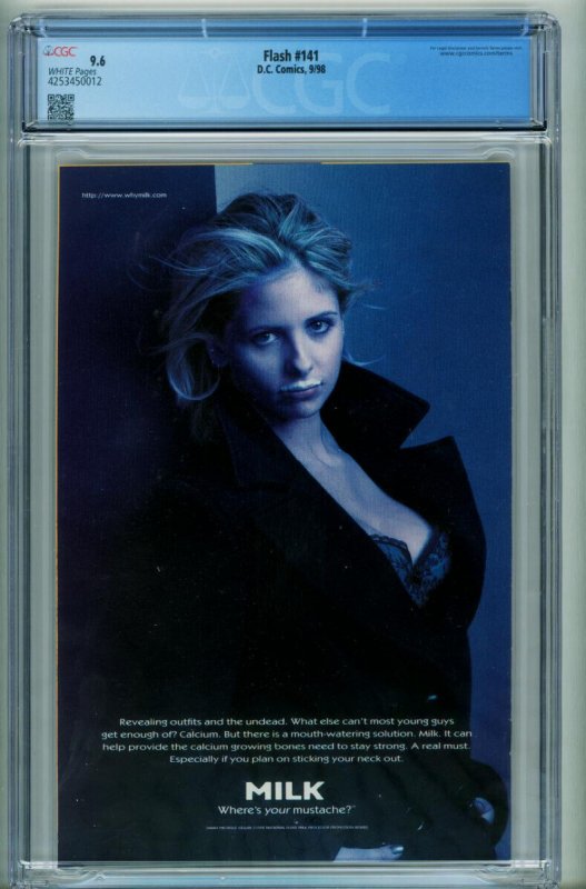 Flash #141  1998 - DC -CGC 9.6 - Comic Book-4253450012