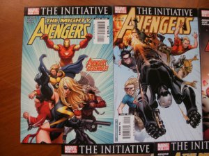 5 Near-Mint Marvel Comic: AVENGERS THE INITIATIVE #1 2 4 5 6 (2007) Bendis Cho