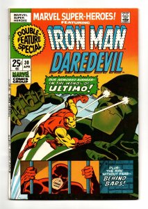 MARVEL SUPER-HEROES #30 (1970) IRON MAN & DAREDEVIL | SAL BUSCEMA | BRONZE AGE