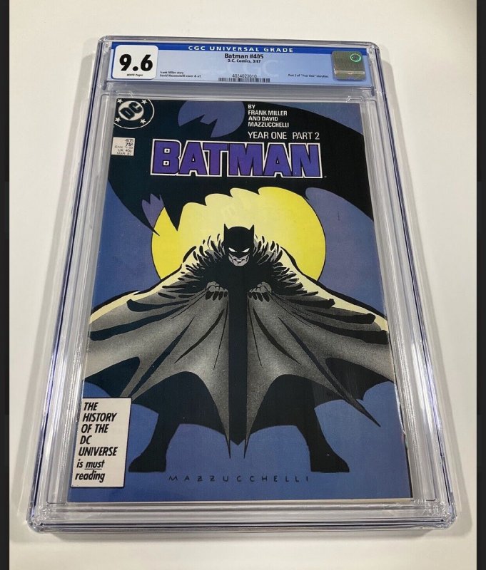 Batman 405 cgc  white pages dc comics 1987 (10,11) | Comic Books -  Copper Age, DC Comics, Batman, Superhero / HipComic