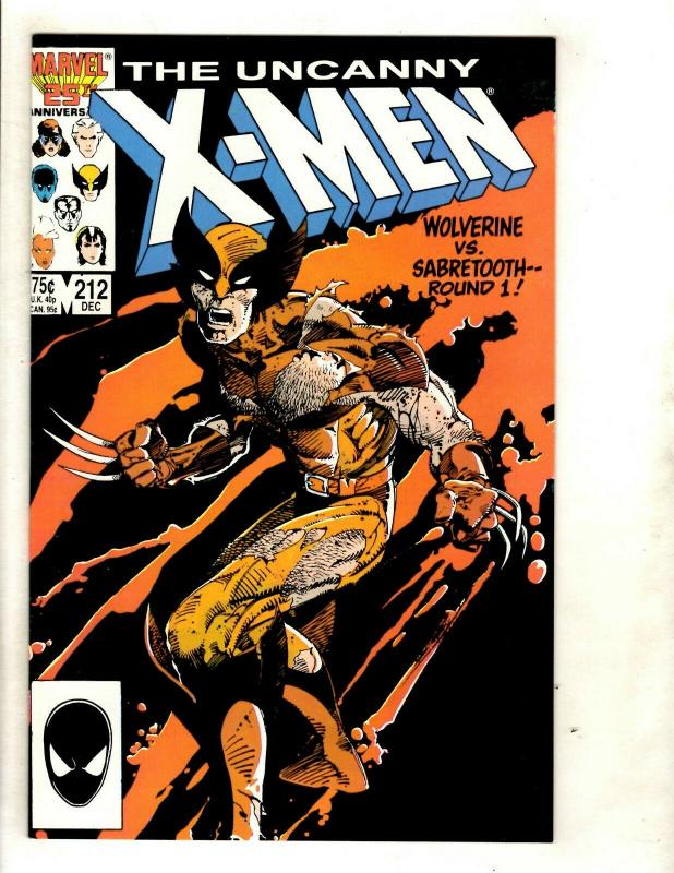 (Uncanny) X-Men # 212 NM Marvel Comic Book Cyclops Beast Iceman Wolverine GK4