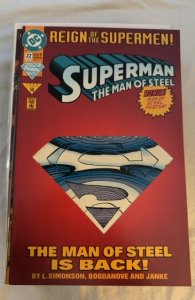 Superman: The Man of Steel #22 Die-Cut Cover (1993)