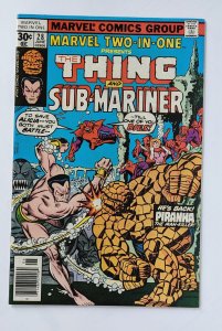 Marvel Two In One #28 (The Thing and Sub-Mariner) VF