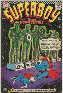 Superboy #136 (1949) - 4.5 VG+ *Superboy Visits the 50th Century* 