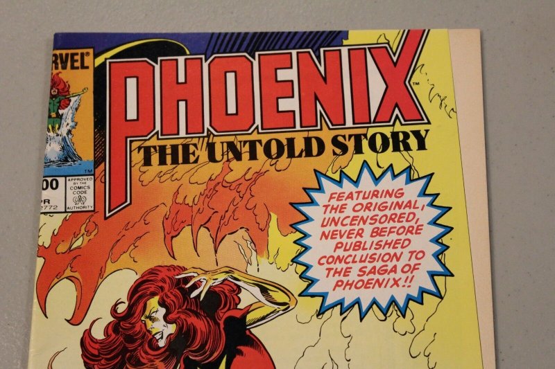 RARE Phoenix the Untold Story 1 Printer Error Variant Newstand 1984 Byrne HTF