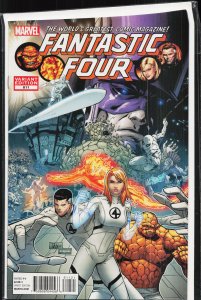Fantastic Four #611 Variant Cover (2012) Fantastic Four
